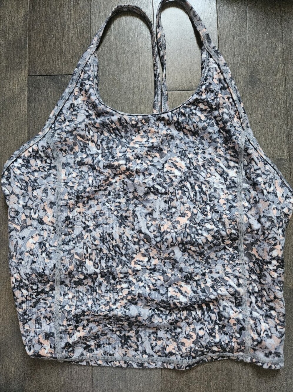 Sweaty Betty Athletic Tank Top - Gray & Pink